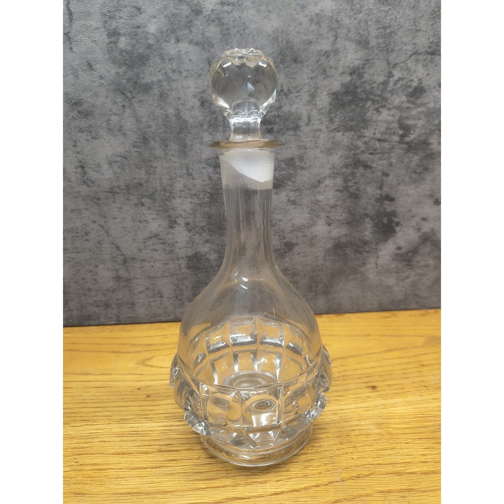 Weatmoreland Speciality Antique Vintage Decanter Anglo Irish Cut Glass Decanter